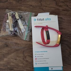 Fitbit alta gold series